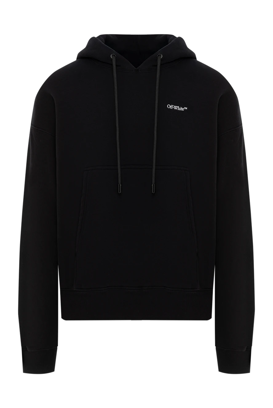 Off-White худи мужское из хлопка с принтом back arrow 187239 - фото 1