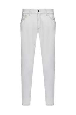 Dolce & Gabbana джинсы из хлопка бежевые мужские бежевые 118865 - фото 1