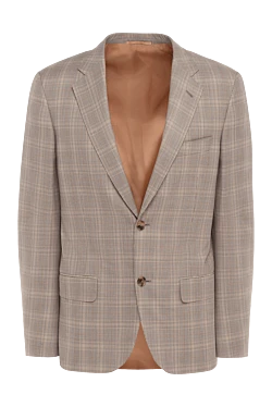 Belvest beige wool jacket for men 120268 - photo 1