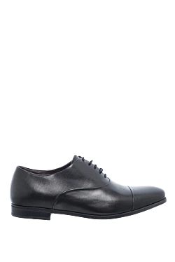 Fratelli Rosetti black smooth leather cap-toe oxford shoes for men 131239 - photo 1
