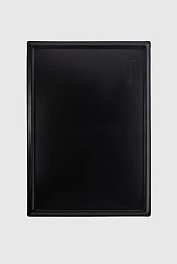 Billionaire black genuine leather desk mat for men 132382 - photo 1