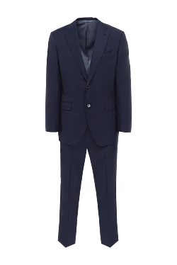 Ravazzolo blue wool and silk suit for men 135244 - photo 1
