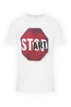 Bisibiglio white cotton t-shirt for men 135973 - photo 1