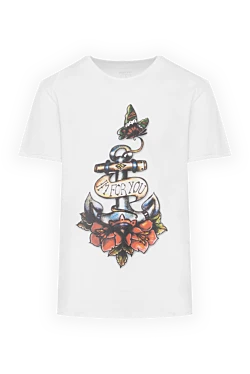 Bisibiglio white cotton t-shirt for men 135994 - photo 1