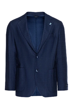 Tombolini men's blue wool jacket 137427 - photo 1