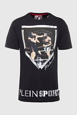 Philipp Plein футболка из хлопка черная мужская 139245 - фото 1