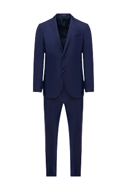 Corneliani костюм мужской синий 139386 - фото 1