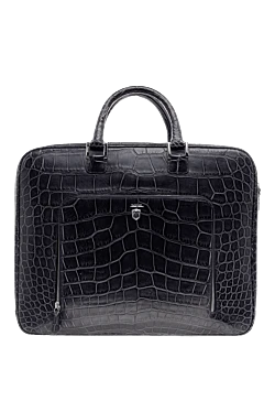 Tardini портфель из кожи синий мужской синий 142871 - фото 1