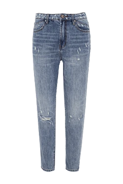 One Teaspoon light blue women's jeans with rips 143526 - photo 1