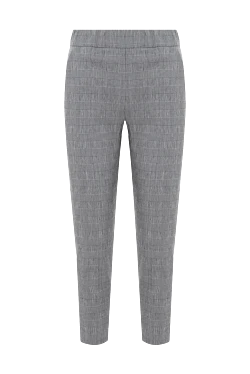 D.Exterior women's cropped grey checked trousers 143917 - photo 1