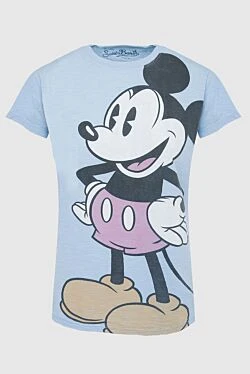 MC2 Saint Barth t-shirt women's blue with a mickey mouse image 145272 - photo 1