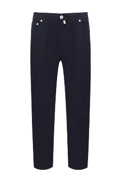Corneliani мужские черные брюки из шерсти 146664 - фото 1