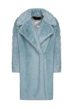 Il Cappottino blue acrylic and polyester fur coat for women 147626 - photo 1