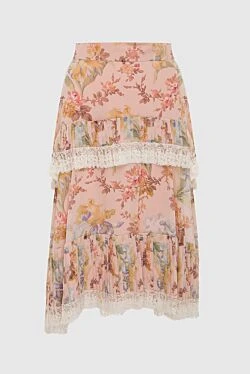 Zimmermann beige polyester skirt for women 148203 - photo 1