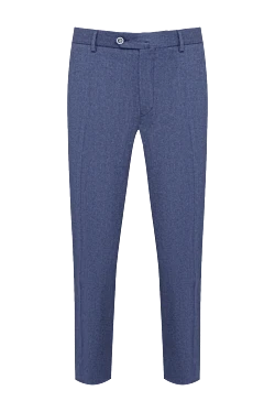 Lubiam men's blue wool pants 151336 - photo 1