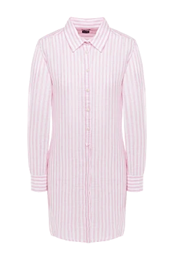 MC2 Saint Barth pink linen dress for women 152123 - photo 1