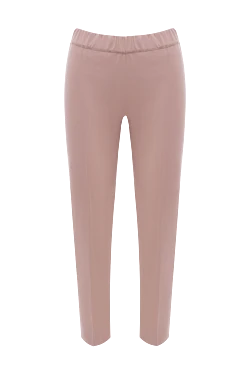 D.Exterior women's pants with silver stripes pink 153704 - photo 1