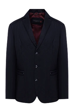 Corneliani піджак із вовни та кашеміру синій чоловічий 155056 - фото 1
