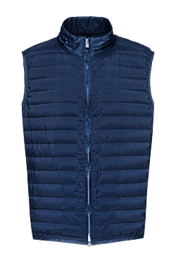 Corneliani blue polyester vest for men 155603 - photo 1