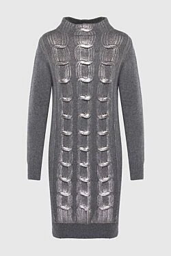 D.Exterior gray womens jumper dress with silver spray 155947 - photo 1