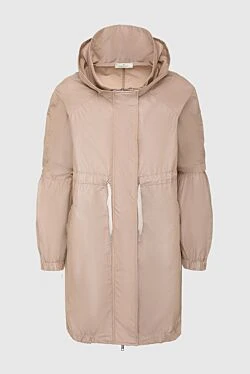 Panicale women's beige polyester coat 156012 - photo 1