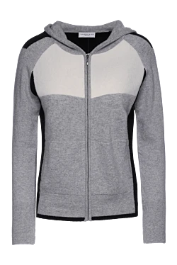 Cashmere & Silk Milano gray cashmere sweatshirt for men 156184 - photo 1