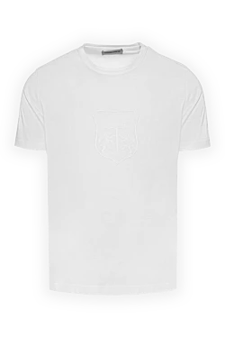 Corneliani white cotton t-shirt for men 156293 - photo 1