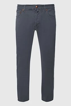 Jacob Cohen gray cotton jeans for men 158263 - photo 1