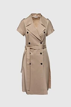Peserico beige trench dress with belt for women 159081 - photo 1