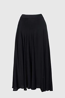 Peserico black viscose skirt for women 159646 - photo 1