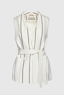 Peserico white jacket for women 159659 - photo 1