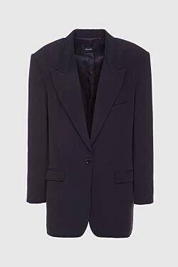 Isabel Marant black acetate and silk jacket for women 160362 - photo 1