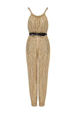 Fendi jumpsuit with straps golden for women 160854 - photo 1