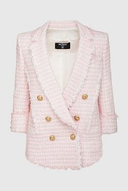Balmain pink jacket for women 161618 - photo 1