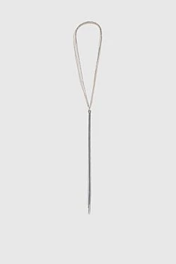 Panicale necklace for women beige with beads 161885 - photo 1