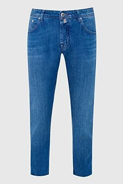 Jacob Cohen blue cotton jeans for men 162545 - photo 1