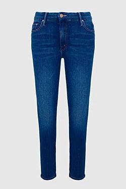 Mother Denim джинси сині жіночі еластичні 162608 - фото 1