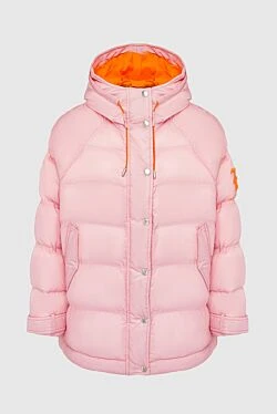 Ermanno Scervino пуховик із поліаміду рожевий жіночий 163300 - фото 1