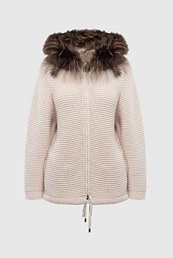 Peserico beige cardigan for women 163379 - photo 1