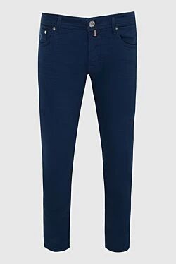 Jacob Cohen blue cotton jeans for men 163967 - photo 1