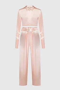 Fendi pink viscose pantsuit for women 164370 - photo 1