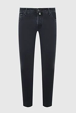 Jacob Cohen gray cotton and polyester jeans for men 164579 - photo 1