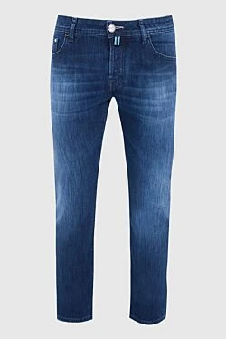 Jacob Cohen blue cotton and elastane jeans for men 165091 - photo 1