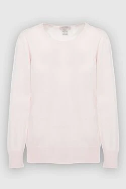 Gran Sasso pink womens extended cashmere jumpern 165533 - photo 1