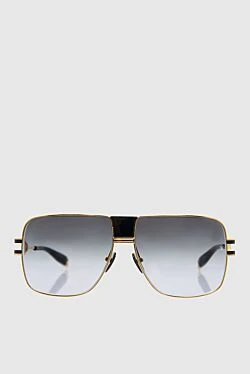 Balmain men's yellow sunglasses made of metal and plastic 165795 - photo 1