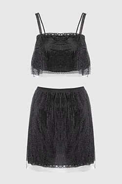Prada black polyamide skirt suit for women 167054 - photo 1