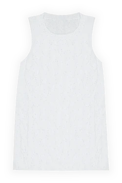 Panicale white womens sleeveless jumper 169086 - photo 1