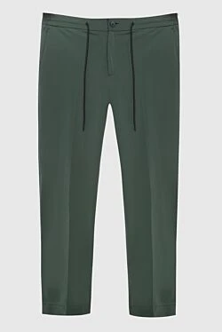 Tombolini men's green pants made of polyamide and elastane 169820 - photo 1