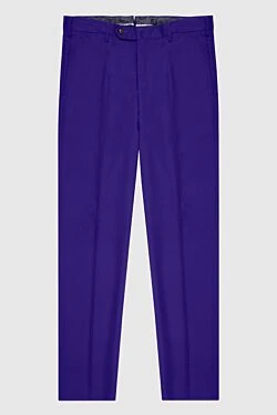 PT01 (Pantaloni Torino) штаны из флиса фиолетовые мужские 169980 - фото 1