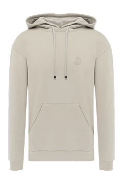 Limitato cotton beige sweatshirt for men 170743 - photo 1